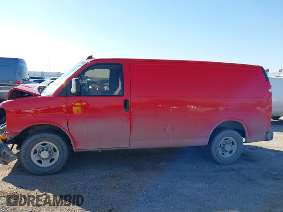 2018 Chevrolet Express Cargo with VIN 1GCWGAFP6J1342077, listed as a IAAI auction lot 41667765 with 138,063 mi miles and . Bid and sale history available at DreamBid. Image 14.