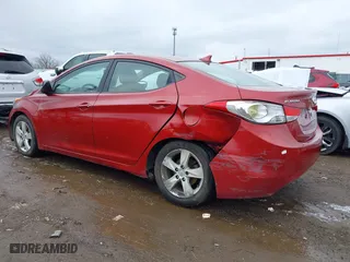 2011 Hyundai Elantra Ltd with VIN KMHDH4AE2BU149562, listed as a IAAI auction lot 41897923 with 169,346 mi miles. Bid and sale history available at carsss.com. Image 6.