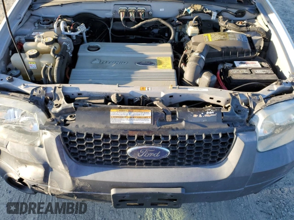 2006 Ford Escape with VIN 1FMYU95H06KC05899, listed as a Copart auction lot 69793844 with 119,923 mi miles and Salvage title. Bid and sale history available at DreamBid. Image 12.