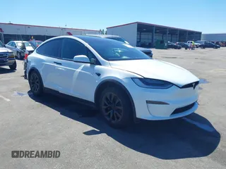 2023 Tesla Model X with VIN 7SAXCDE53PF377034, listed as a IAAI auction lot 41839114 with 13,190 mi miles and . Bid and sale history available at DreamBid. Image 1.