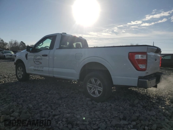 2023 Ford F-150 XL with VIN 1FTMF1CB9PKE06134, listed as a Copart auction lot 43435005 with 51,365 mi miles and Salvage Title. Bid and sale history available at carsss.com. Image 2.