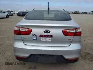 2016 Kia Rio LX with VIN KNADM4A3XG6677356, listed as a Copart auction lot 54021065 with 139,451 mi miles and Salvage Title. Bid and sale history available at carsss.com. Image 6.