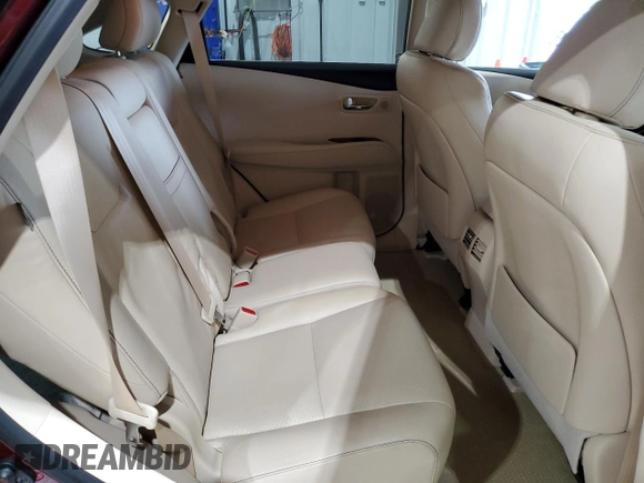 2014 Lexus RX 350 with VIN JTJBK1BA6E2461128, listed as a Copart auction lot 59712615 with 54,611 mi miles and Salvage title. Bid and sale history available at DreamBid. Image 10.