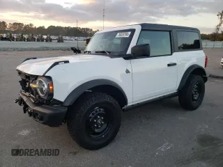 2023 Ford Bronco with VIN 1FMDE5CH7PLB98677, listed as a Copart auction lot 79028794 with 17,529 mi miles and Salvage Title. Bid and sale history available at carsss.com. Image 1.
