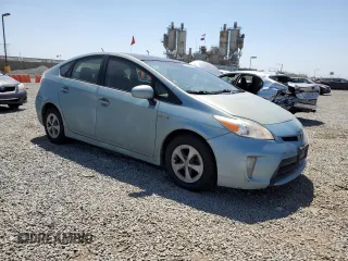 2013 Toyota Prius One with VIN JTDKN3DU0D1689885, listed as a Copart auction lot 53958685 with 217,828 mi miles and Clean Title. Bid and sale history available at carsss.com. Image 4.