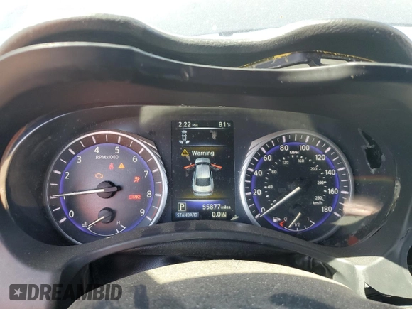 2014 Infiniti Q50 Sport с VIN JN1BV7AP3EM683071, выставлен на аукционе Copart как лот 59547795 с пробегом 55 877 миль миль и Списание • Salvage title. История ставок и продаж доступна на DreamBid. Изображение 9.