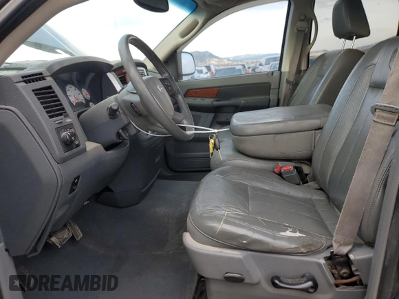 2007 Dodge 1500 Laramie with VIN 1D7HU18237S244748, listed as a Copart auction lot 45531505 with 156,593 mi miles and Clean Title. Bid and sale history available at carsss.com. Image 7.