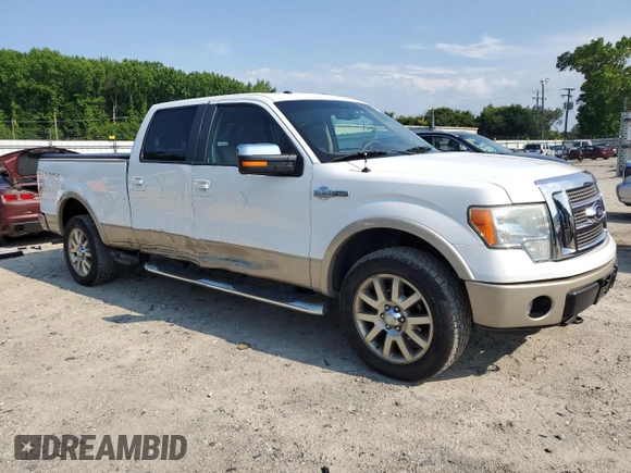 2009 Ford F-150 XL with VIN 1FTPW14V99KB33415, listed as a Copart auction lot 60546565 with 96,602 mi miles and Salvage title. Bid and sale history available at DreamBid. Image 4.