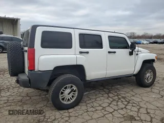 2007 Hummer H3 SUV with VIN 5GTDN13E478256422, listed as a Copart auction lot 84375874 with 203,057 mi miles and Salvage Title. Bid and sale history available at DreamBid. Image 3.