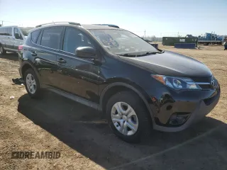 2014 Toyota RAV4 LE with VIN 2T3BFREVXEW149714, listed as a Copart auction lot 50205065 with 118,844 mi miles and Salvage Title. Bid and sale history available at DreamBid. Image 4.