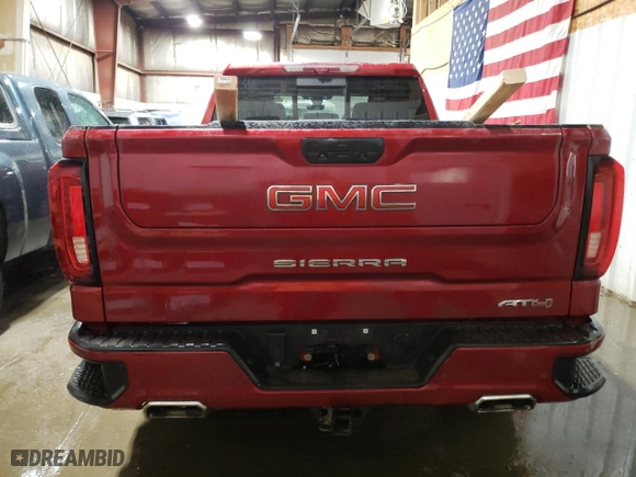 2022 GMC Sierra 1500 Limited AT4 with VIN 3GTP9EEL2NG121314, listed as a Copart auction lot 40676084 with 26,893 mi miles and Salvage Title. Bid and sale history available at carsss.com. Image 6.