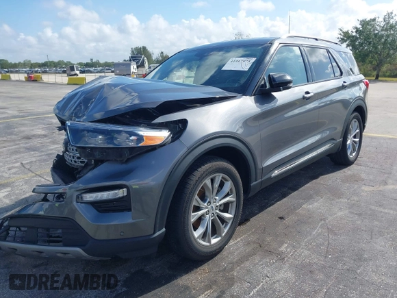 2022 Ford Explorer Limited with VIN 1FMSK7FH8NGA63785, listed as a IAAI auction lot 41917975 with 50,647 mi miles. Bid and sale history available at carsss.com. Image 17.