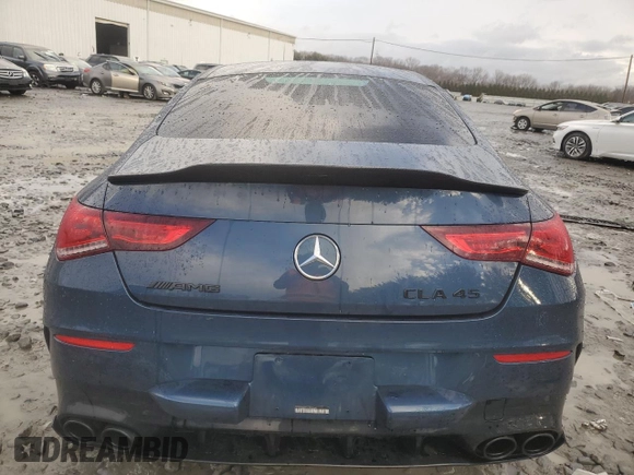 2020 Mercedes-Benz CLA 45 AMG with VIN W1K5J5DB9LN093643, listed as a Copart auction lot 86995884 with 36,263 mi miles and Salvage Title. Bid and sale history available at DreamBid. Image 6.