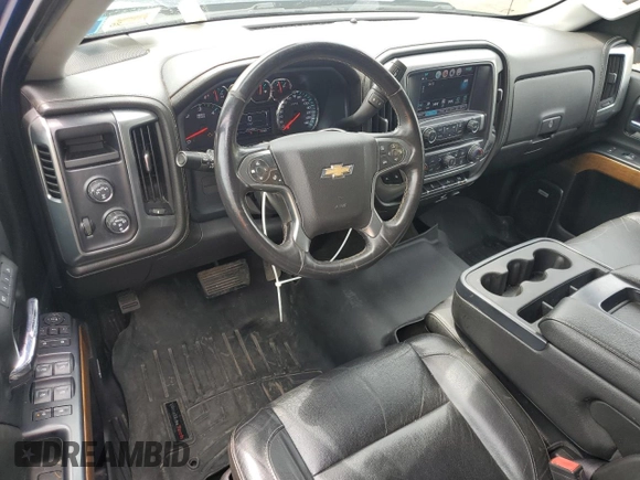 2017 Chevrolet Silverado 1500 LTZ with VIN 1GCVKSECXHZ364545, listed as a Copart auction lot 57020195 with 197,463 mi miles and Clean Title. Bid and sale history available at DreamBid. Image 8.