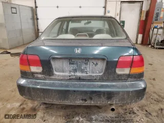 1998 Honda Civic EX with VIN 1HGEJ8644WL048394, listed as a Copart auction lot 83561754 with 221,584 mi miles and Salvage Title. Bid and sale history available at carsss.com. Image 6.