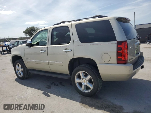 2013 Chevrolet Tahoe LTZ with VIN 1GNSCCE00DR186948, listed as a Copart auction lot 53054575 with 143,048 mi miles and Non repairable. Bid and sale history available at DreamBid. Image 2.