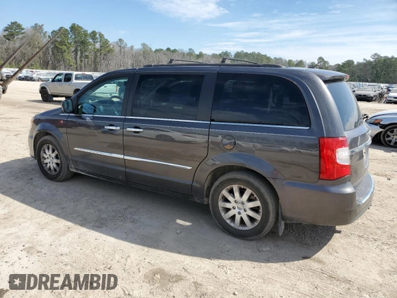 2015 Chrysler Town & Country Touring with VIN 2C4RC1BG0FR562039, listed as a Copart auction lot 46063525 with 181,458 mi miles and Salvage Title. Bid and sale history available at carsss.com. Image 2.