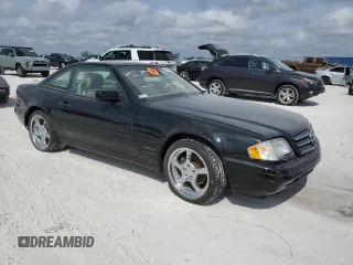 1998 Mercedes-Benz SL-Class with VIN WDBFA67F7WF156450, listed as a Copart auction lot 45967085 with 0 mi miles and Clean Title. Bid and sale history available at carsss.com. Image 4.