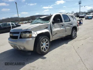 2007 Chevrolet Tahoe LT z VIN 1GNFC13097J390255, wystawiony jako Copart lot #48004135 z przebiegiem 269 576 mil mil oraz Szkoda całkowita • Salvage title. Historia ofert i sprzedaży dostępna na DreamBid. Obrazek 1.