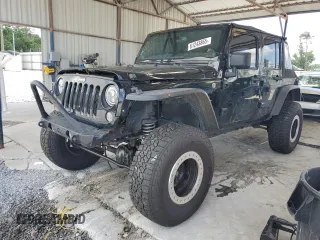 2014 Jeep Wrangler Unlimited Sahara с VIN 1C4BJWEG0EL324599, выставлен на аукционе Copart как лот 61243865 с пробегом 114 612 миль миль и Списание • Salvage title. История ставок и продаж доступна на DreamBid. Изображение 1.