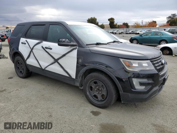 2017 Ford Police Interceptor Utility z VIN 1FM5K8AT3HGC86304, wystawiony jako Copart lot #81645544 z przebiegiem 138 022 mil mil oraz Czysty tytuł • Clean title. Historia ofert i sprzedaży dostępna na DreamBid. Obrazek 4.