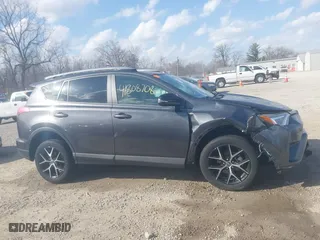 2017 Toyota RAV4 SE with VIN JTMJFREV5HJ704650, listed as a IAAI auction lot 41808708 with 53,637 mi miles. Bid and sale history available at carsss.com. Image 14.