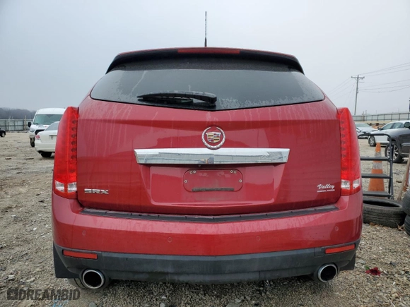 2010 Cadillac SRX Luxury Collection with VIN 3GYFNAEY0AS625065, listed as a Copart auction lot 48502115 with 109,210 mi miles and Salvage Title. Bid and sale history available at carsss.com. Image 6.