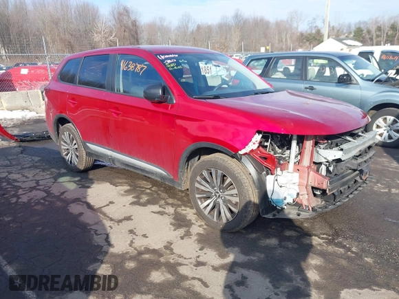 2020 Mitsubishi Outlander ES z VIN JA4AZ3A38LZ017160, wystawiony jako IAAI lot #41638787 z przebiegiem 43 770 mil mil oraz . Historia ofert i sprzedaży dostępna na DreamBid. Obrazek 1.