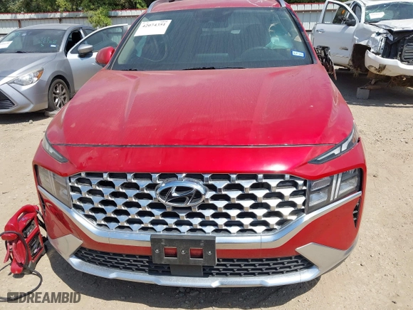2022 Hyundai Santa Fe SEL with VIN 5NMS24AJ3NH455871, listed as a IAAI auction lot 42074351 with 14,062 mi miles. Bid and sale history available at carsss.com. Image 11.