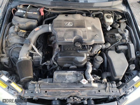 2002 Lexus IS 300 with VIN JTHBD192620050250, listed as a Copart auction lot 49235005 with 177,587 mi miles and Salvage Title. Bid and sale history available at carsss.com. Image 12.