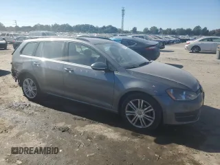 2016 Volkswagen Golf SportWagen TSI S with VIN 3VWC17AU0GM523656, listed as a Copart auction lot 76069414 with 163,440 mi miles and Salvage Title. Bid and sale history available at carsss.com. Image 4.