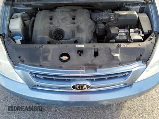 2009 Kia Sedona EX with VIN KNDMB233196275030, listed as a Copart auction lot 71997154 with 96,777 mi miles and Salvage Title. Bid and sale history available at carsss.com. Image 14.