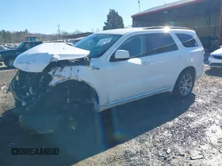 2018 Dodge Durango SXT with VIN 1C4RDJAG5JC292175, listed as a IAAI auction lot 41241290 with 129,677 mi miles and . Bid and sale history available at DreamBid. Image 2.