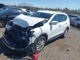 2017 Nissan Rogue SV with VIN KNMAT2MV5HP603526, listed as a IAAI auction lot 41847529 with 119,428 mi miles and . Bid and sale history available at carsss.com. Image 16.