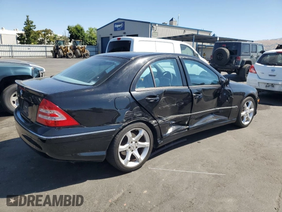 2007 Mercedes-Benz C 230 Sport z VIN WDBRF52H37F933113, wystawiony jako Copart lot #61600585 z przebiegiem 188 049 mil mil oraz Szkoda całkowita • Salvage title. Historia ofert i sprzedaży dostępna na DreamBid. Obrazek 3.