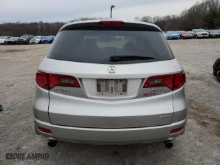 2009 Acura RDX with VIN 5J8TB182X9A003824, listed as a Copart auction lot 43548985 with 182,107 mi miles and Salvage Title. Bid and sale history available at carsss.com. Image 6.