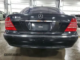 2006 Mercedes-Benz S 350 with VIN WDBNF67J86A480179, listed as a Copart auction lot 50879165 with 213,783 mi miles and Salvage Title. Bid and sale history available at DreamBid. Image 6.