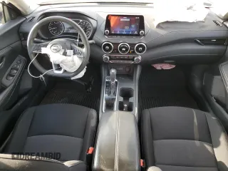 2024 Nissan Sentra SV with VIN 3N1AB8CV3RY244350, listed as a Copart auction lot 43572955 with 19,705 mi miles and Salvage title. Bid and sale history available at DreamBid. Image 8.
