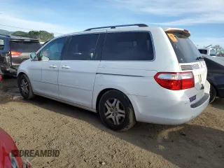 2005 Honda Odyssey EX-L with VIN 5FNRL38695B406179, listed as a Copart auction lot 47470555 with 133,448 mi miles and Salvage Title. Bid and sale history available at carsss.com. Image 2.