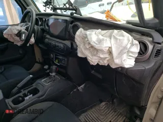 2020 Jeep Gladiator Sport S с VIN 1C6HJTAG5LL173357, выставлен на аукционе Copart как лот 55679915 с пробегом Не указан миль и Списание • Salvage title. История ставок и продаж доступна на DreamBid. Изображение 8.