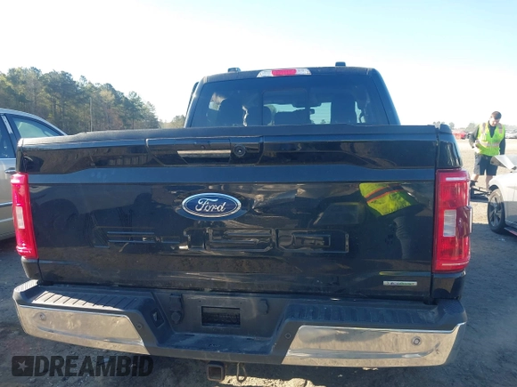 2021 Ford F-150 XL with VIN 1FTEW1EP9MFC67009, listed as a IAAI auction lot 41895221 with 55,417 mi miles. Bid and sale history available at carsss.com. Image 17.