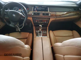 2014 BMW 7 Series 740Li with VIN WBAYE4C50ED138606, listed as a Copart auction lot 42158725 with 166,402 mi miles and Salvage Title. Bid and sale history available at carsss.com. Image 8.