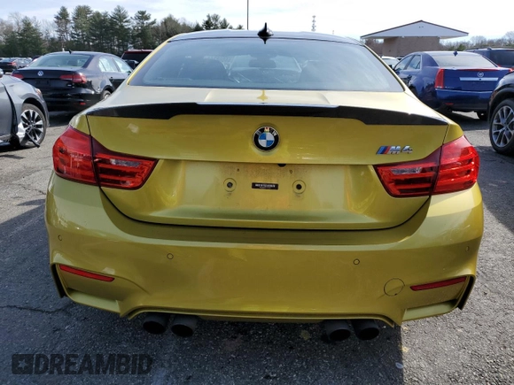 2016 BMW M4 with VIN WBS3R9C53GK336845, listed as a Copart auction lot 48868344 with 101,302 mi miles. Bid and sale history available at carsss.com. Image 6.
