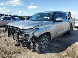 2023 Toyota Tundra 1794 Edition with VIN 5TFMA5AB6PX026745, listed as a Copart auction lot 56487415 with 30,545 mi miles and Salvage title. Bid and sale history available at DreamBid. Image 1.