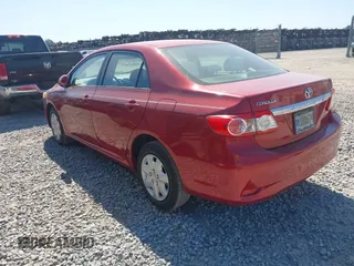 2011 Toyota Corolla L with VIN JTDBU4EE3B9124609, listed as a IAAI auction lot 42046571 with 59,617 mi miles. Bid and sale history available at carsss.com. Image 3.