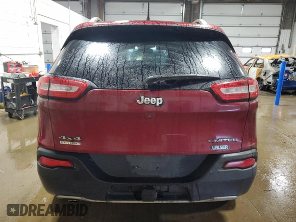 2014 Jeep Cherokee Limited z VIN 1C4PJMDB6EW229172, wystawiony jako Copart lot #61591445 z przebiegiem 123 931 mil mil oraz Czysty tytuł • Clean title. Historia ofert i sprzedaży dostępna na DreamBid. Obrazek 6.