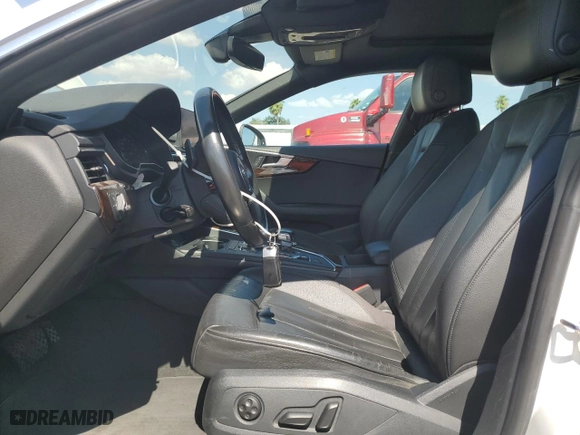 2019 Audi A5 Sportback Premium with VIN WAUANCF5XKA056905, listed as a Copart auction lot 74131224 with NaN miles and Clean Title. Bid and sale history available at carsss.com. Image 7.