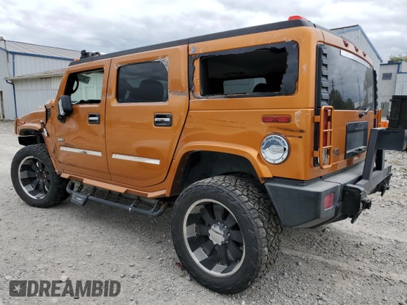 2006 Hummer H2 with VIN 5GRGN23U46H115817, listed as a Copart auction lot 73933564 with 128,671 mi miles and Salvage Title. Bid and sale history available at carsss.com. Image 2.