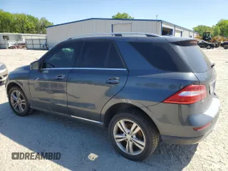 2015 Mercedes-Benz M 350 with VIN 4JGDA5JB1FA517799, listed as a Copart auction lot 53162065 with 114,685 mi miles and Salvage title. Bid and sale history available at DreamBid. Image 2.