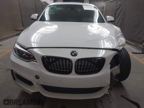 2016 BMW 2 Series M235i with VIN WBA1J7C5XGV359139, listed as a IAAI auction lot 42084849 with 78,574 mi miles. Bid and sale history available at carsss.com. Image 12.